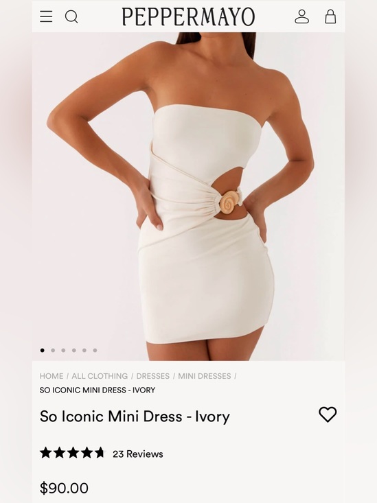 Peppermayo Dresses & Skirts - NWT So Iconic Peppermayo dress
